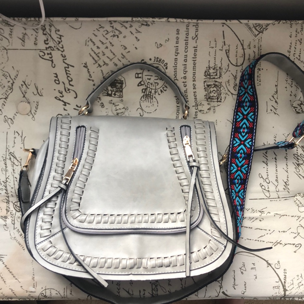 Guitar strap crossbody bag